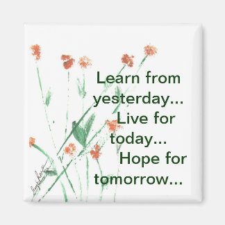 Square Inspiration Magnet