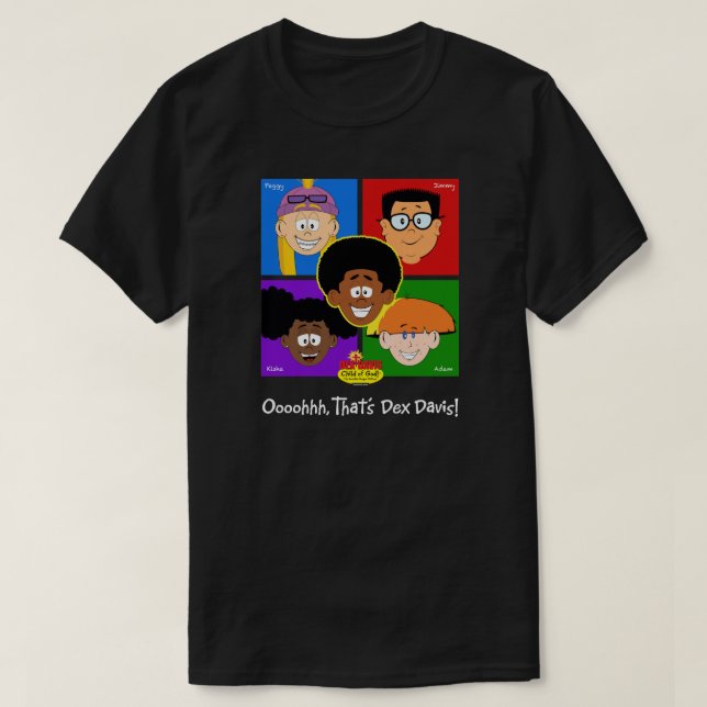 "Square Kids" Unisex T - Shirt (mehrfarbig) (Design vorne)