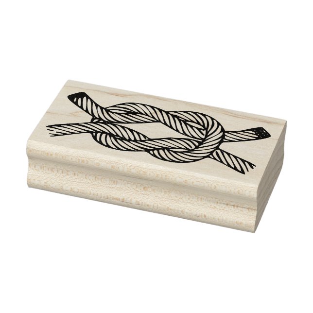 Square Knot Rubber Art Briefmarke Gummistempel (Stempel)