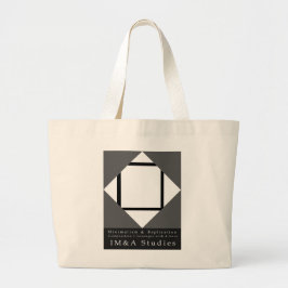Square Lozenges Minimalistisch Replication Jumbo-T Jumbo Stoffbeutel
