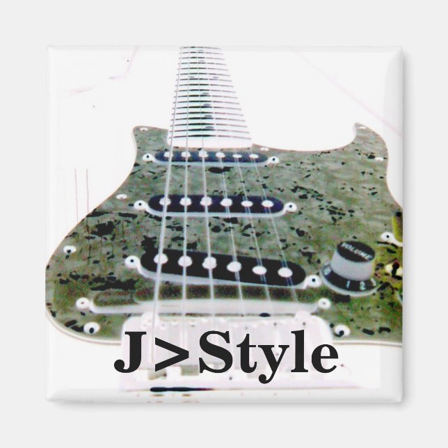 Square Magnet - Maßgeschneidert (Vorne)