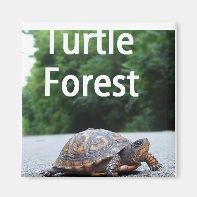 Square Magnet - Maßgeschneidert (Vorne)