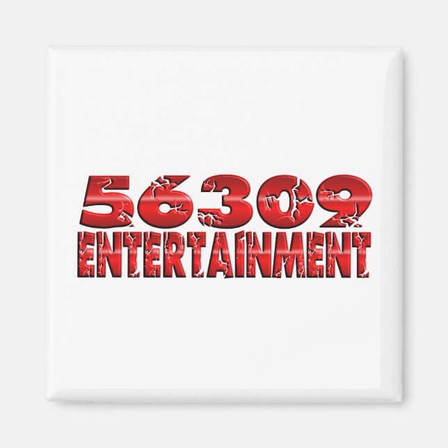 Square Magnet - Maßgeschneidert (Vorne)