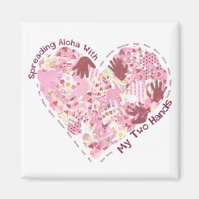 Square Magnet: Verbreitung von Aloha Magnet (Vorne)