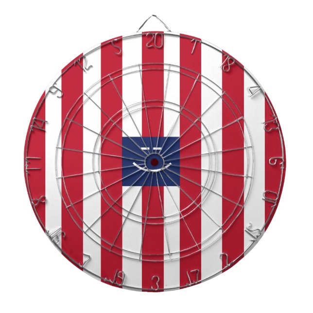 Square Metal Cage Dartboard Dartscheibe (vorne)
