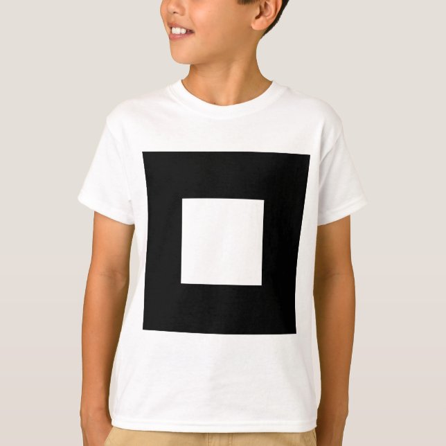 Square Motif T-Shirt (Vorderseite)
