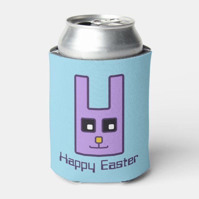 Square Oaster Bunny Can Cooler Dosenkühler (Kanne Vorderseite)