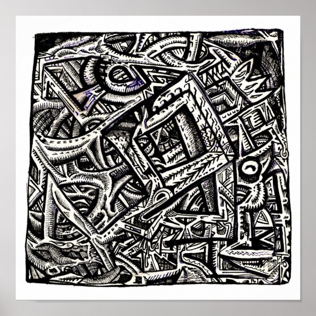 Square One, von Brian Benson Poster (Vorne)