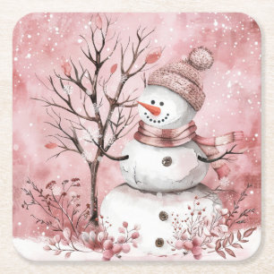 Square Paper Untersetzer