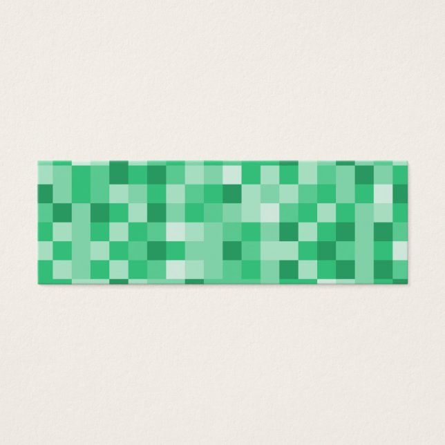 Square Pattern Lesezeichen (Vorderseite)