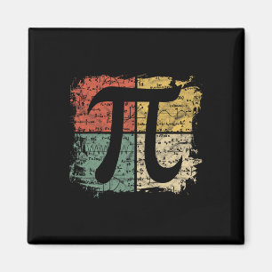 Square Pi Symbol Gift Math Gleichungen Pi Day Teac Magnet
