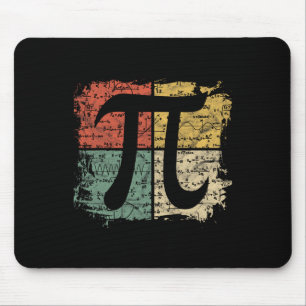 Square Pi Symbol Gift Math Gleichungen Pi Day Teac Mousepad