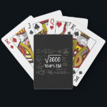 Square Root of 3600 60th Birthday 60 Year Old Gift Spielkarten<br><div class="desc">Perfekte 60 Jahre alte Geschenkidee für Vater,  Mutter oder Mathe Liebhaber. Quadratwurzel aus 3600 Jahren. Phantastisches Geschenk für Väter,  Mütter,  Opa,  Oma oder alle Menschen,  die Mathematik Lieben.</div>