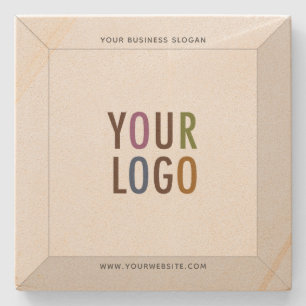 Square Sandstone Untersetzer Custom Logo Personali