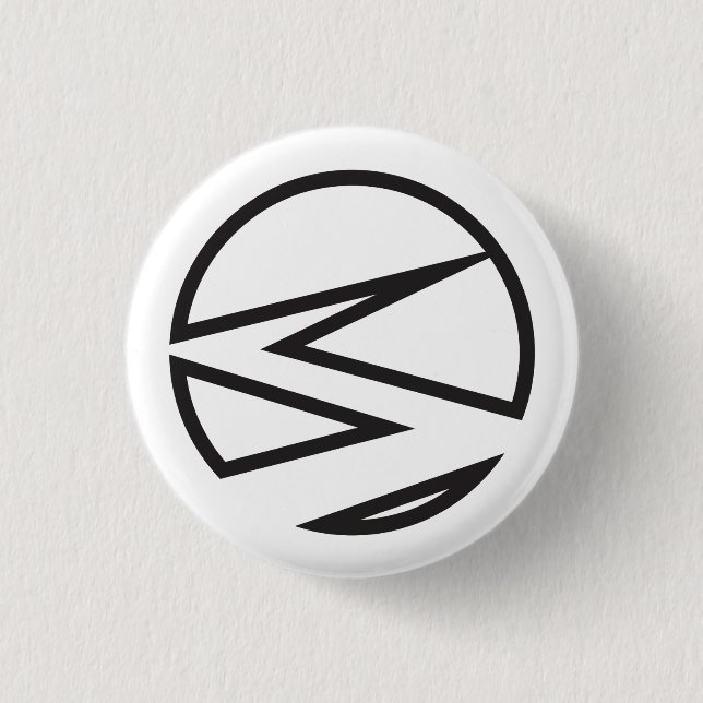 Square Sanford Studio Circle Logo Button (Vorderseite)