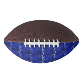 Square Sapphire Gemstone Blue Football