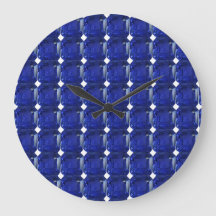 Square Sapphire Gemstone Blue