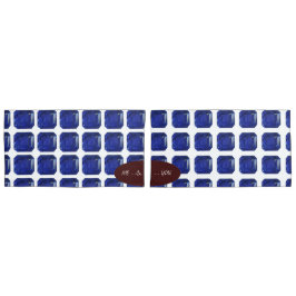 Square Sapphire Gemstone Blue Kissenbezug