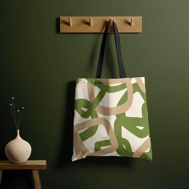 Square Tangle Olive Green Tasche (Von Creator hochgeladen)