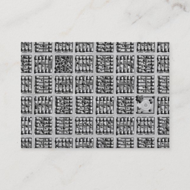 Square Town Visitenkarte (Vorderseite)