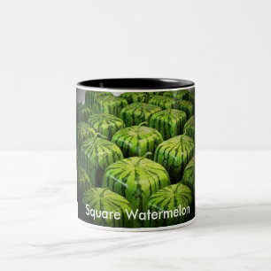 Square Watermelon Zweifarbige Tasse