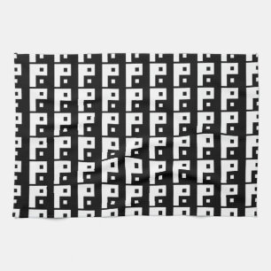 Square Yin Yang Geschirrtuch