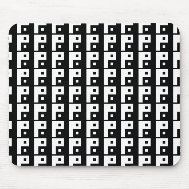 Square Yin Yang Mousepad (Vorne)