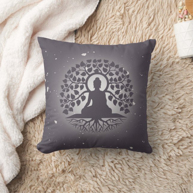 Square Yoga Throw Kissen (Decke)