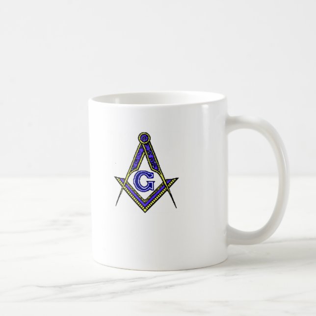 squareandcompassblue, squareandcompassblue kaffeetasse (Rechts)