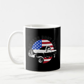 Squarebody LKW 4X4 Quadrat Kaffeetasse