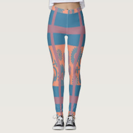 Squared Florah Leggings