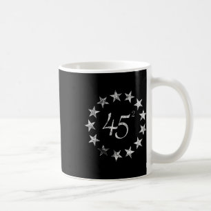 Squared Trump Betsy Ross Flag 2020 Zweite Amtszeit Kaffeetasse