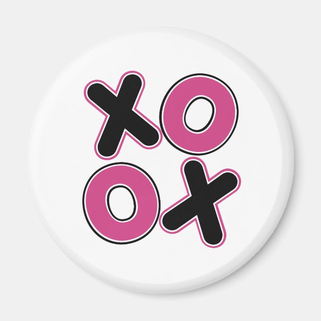 Squared XOXO Magnet (Vorne)