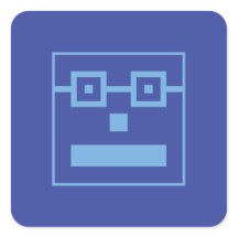 Squarely-Aufkleber