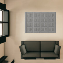 Squares of Weaves and Stripes in Black and White