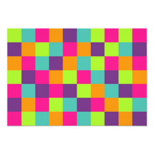 Squares Pattern Fotodruck