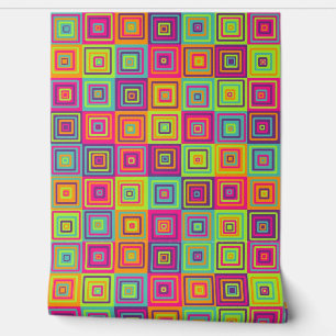 Squares Pattern Tapete