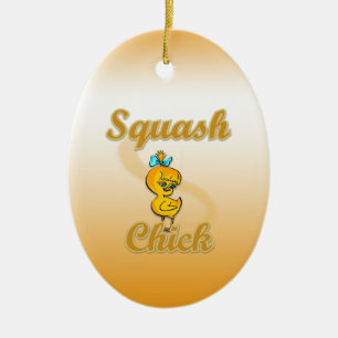 Squash Chick Keramikornament