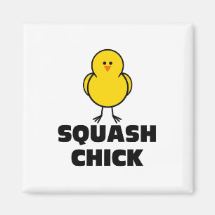 Squash Chick Magnet