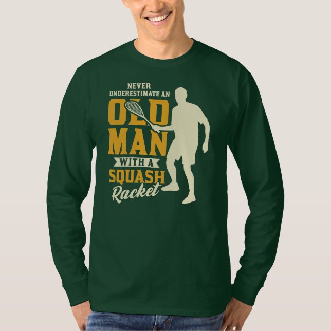 Squash-Club für Mens Squash Center  T-Shirt (Vorderseite)