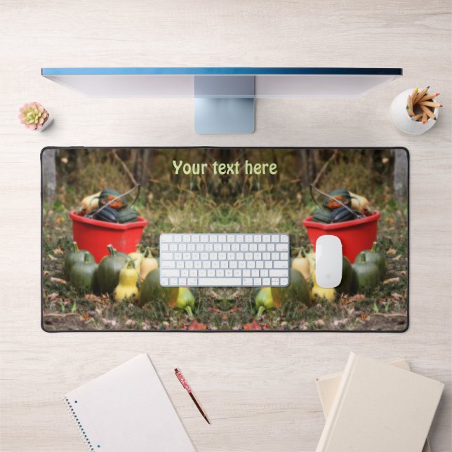Squash Country Garden Harvest personnalisée (Bureau 1)