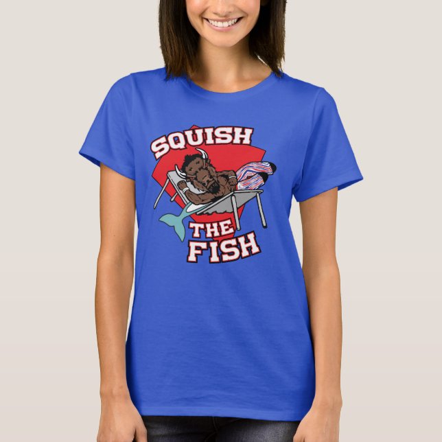 Squash der Fisch-T - Shirt (Vorderseite)
