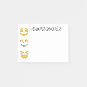 Squash Goals Post-it Klebezettel