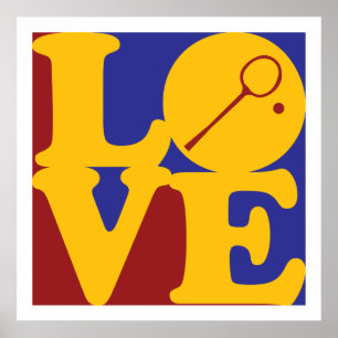 Squash Liebe Poster
