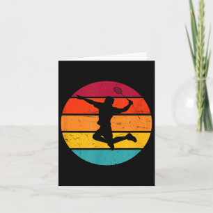 Squash Mens Badminton Shuttle Badminton Player Karte