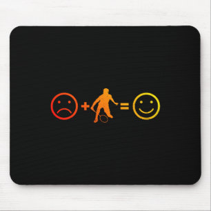 Squash Men's Women's Badminton Player Mousepad