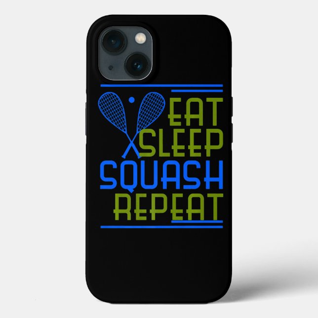 Squash Player Coach Funny Sports Enthusiasten Shir Case-Mate iPhone Hülle (Rückseite)