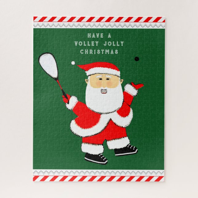 Squash Player Holiday Geschenke (Vertikal)