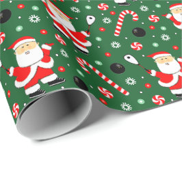 Squash Player Holiday Geschenkpapier