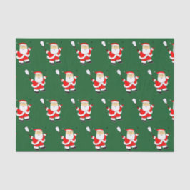 Squash Player Holiday Geschenkpapier Seidenpapier